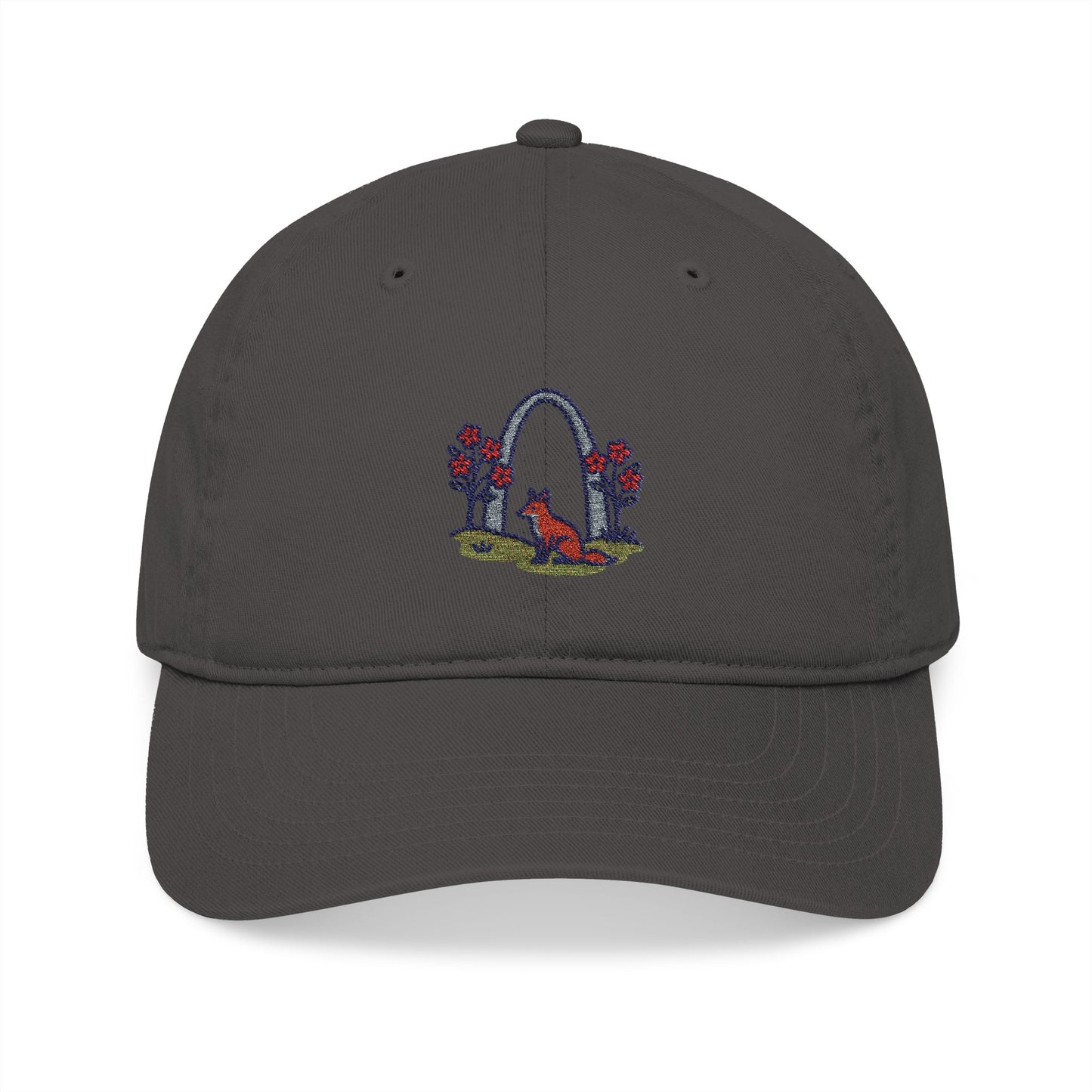 Gateway Arch Springtime Scene - Organic Baseball Cap