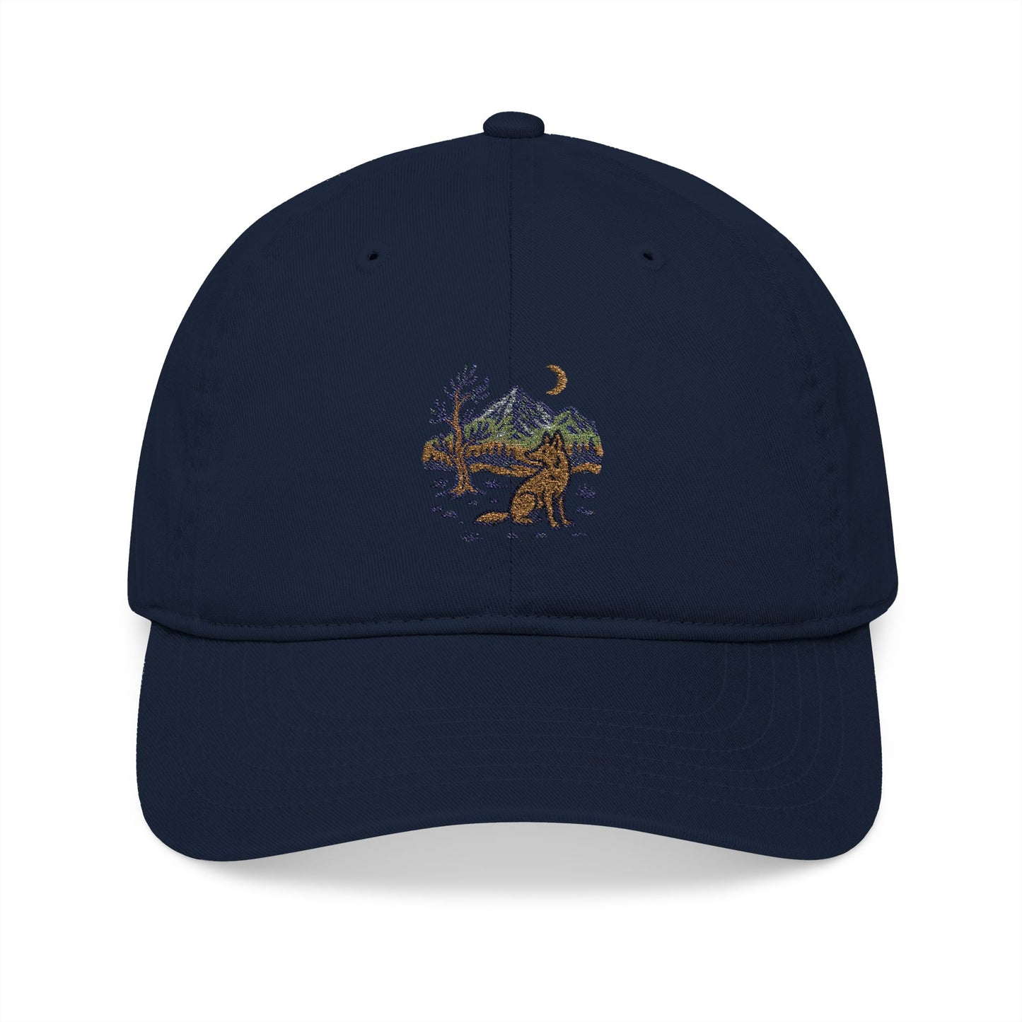 Great Basin Moonlight Coyote – Organic Baseball Cap