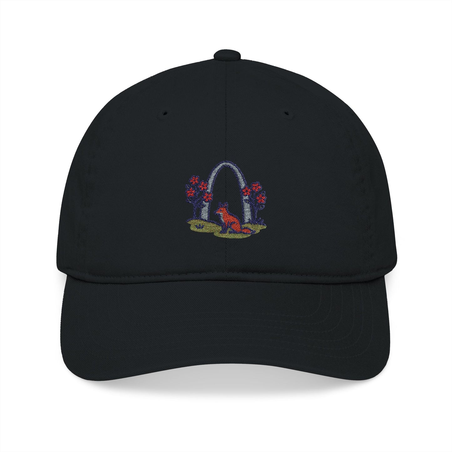 Gateway Arch Springtime Scene - Organic Baseball Cap