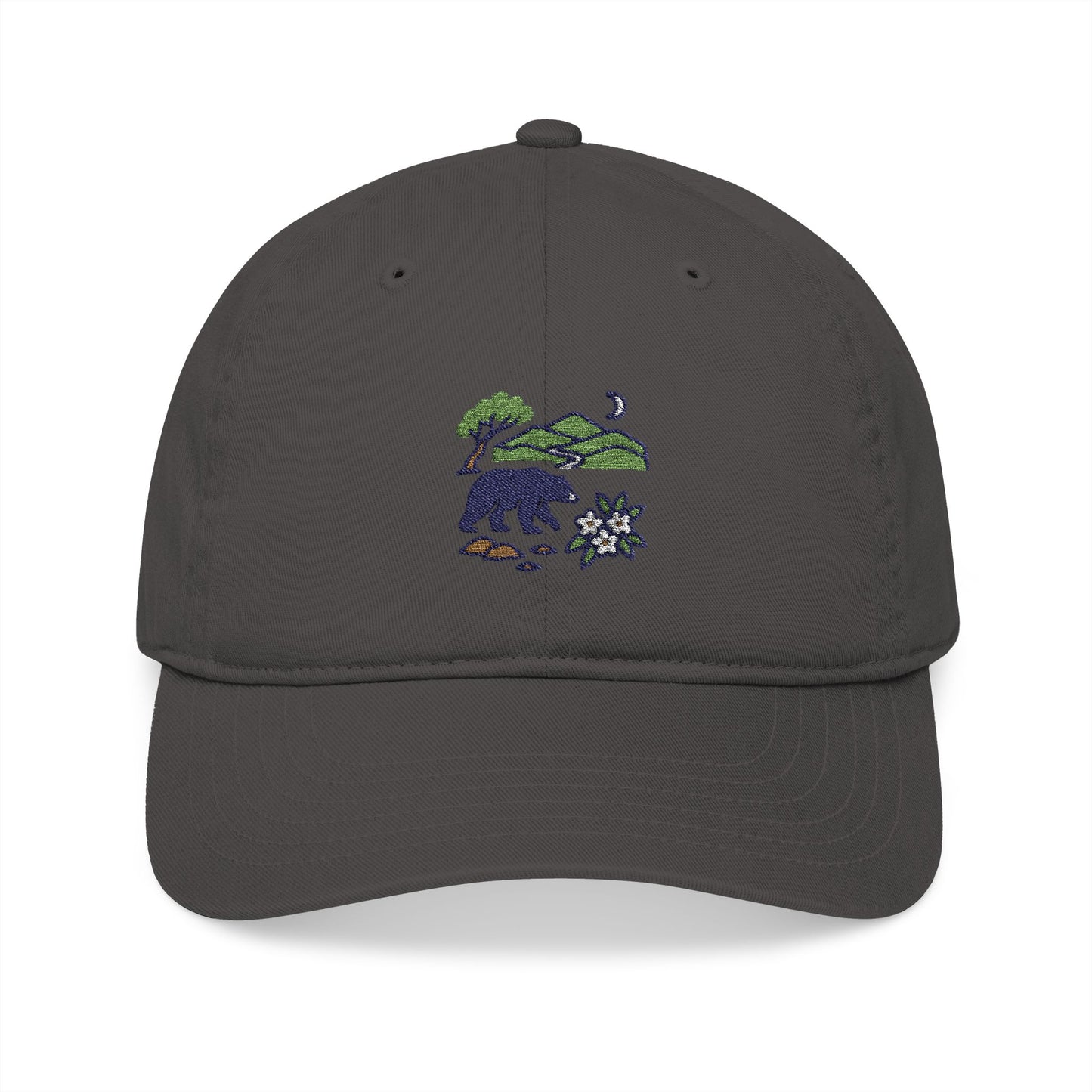 Shenandoah Moonlit Bear - Organic Baseball Cap