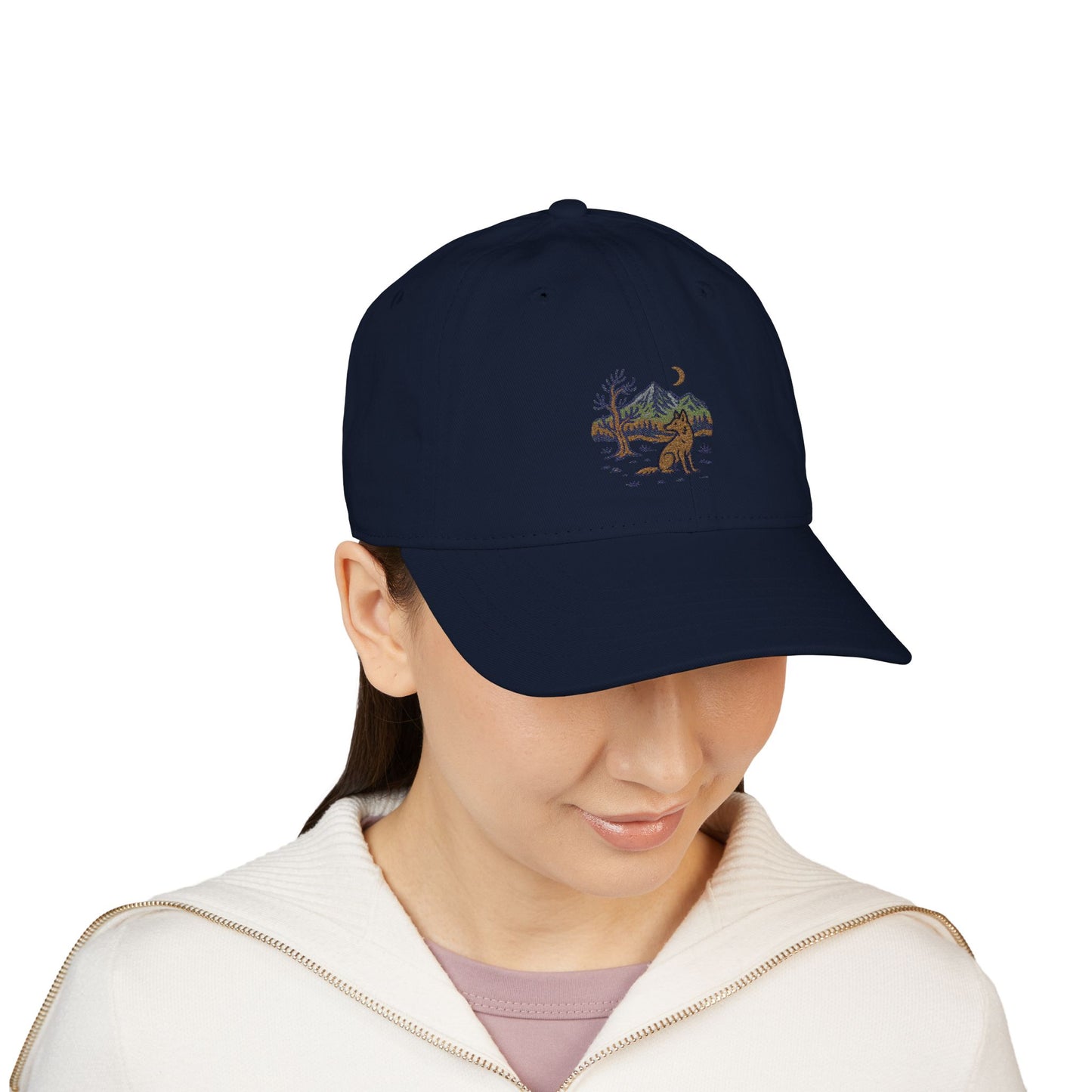 Great Basin Moonlight Coyote – Organic Baseball Cap
