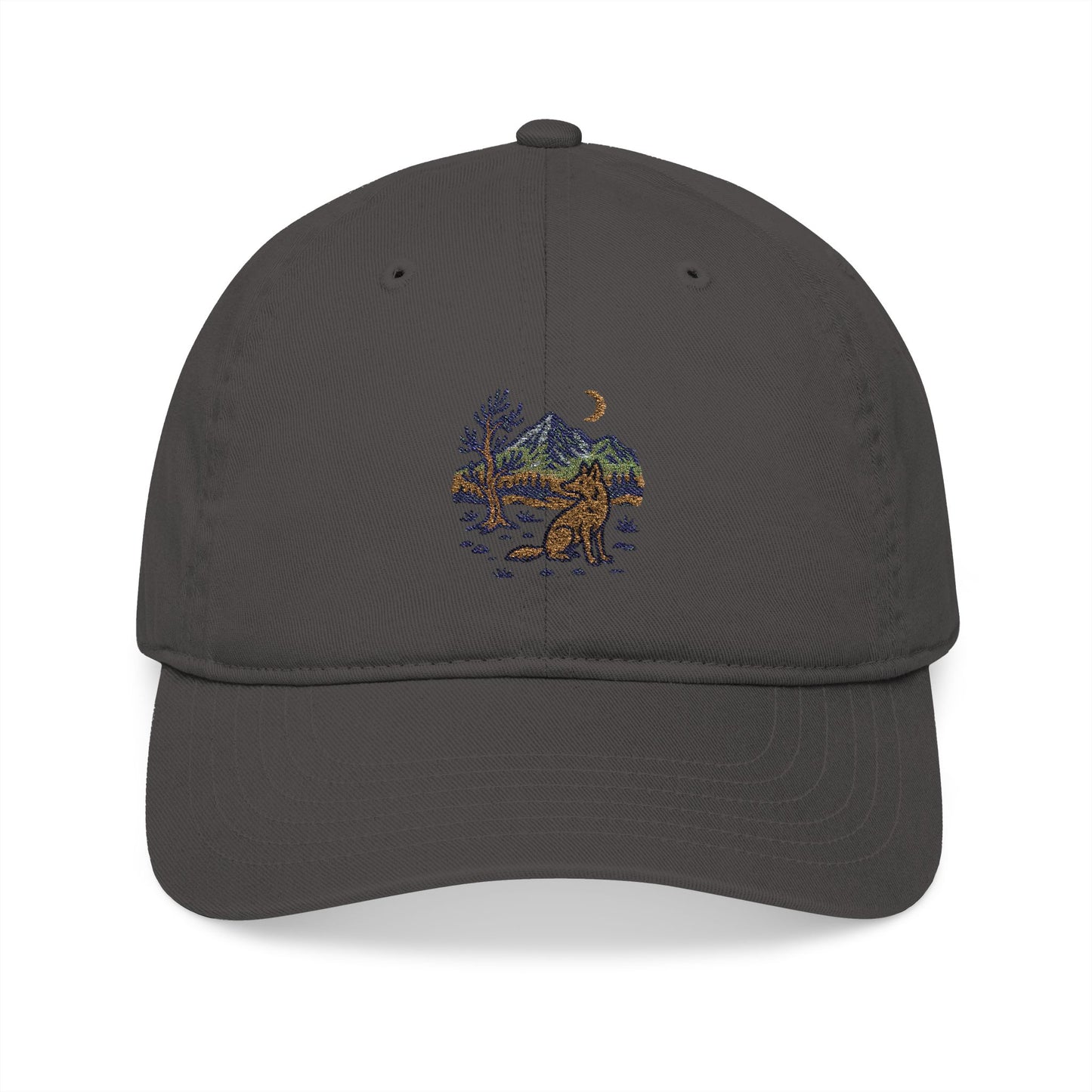 Great Basin Moonlight Coyote – Organic Baseball Cap