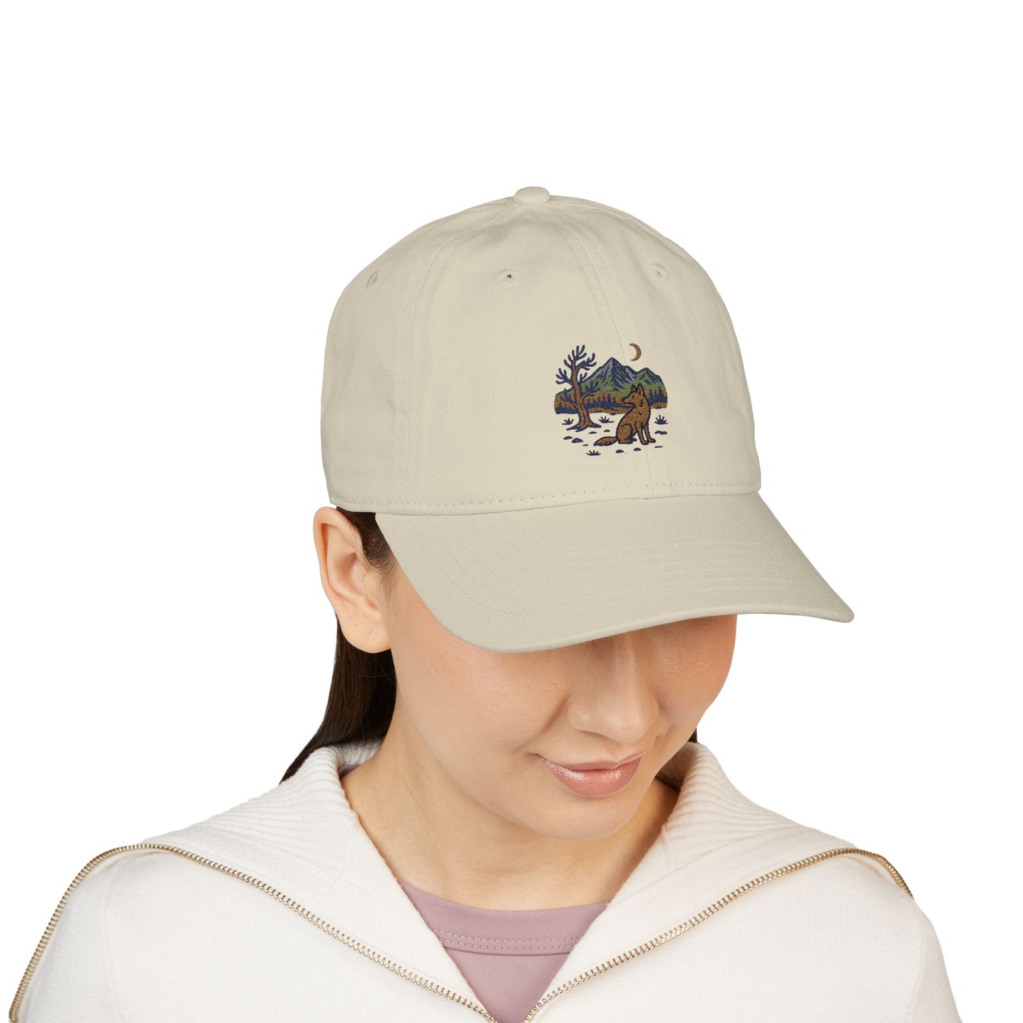 Great Basin Moonlight Coyote – Organic Baseball Cap