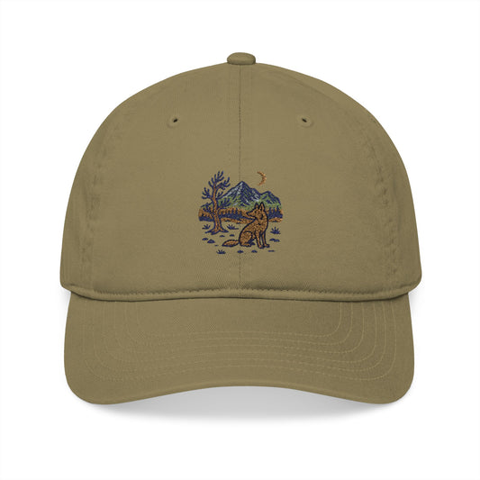 Great Basin Moonlight Coyote – Organic Baseball Cap