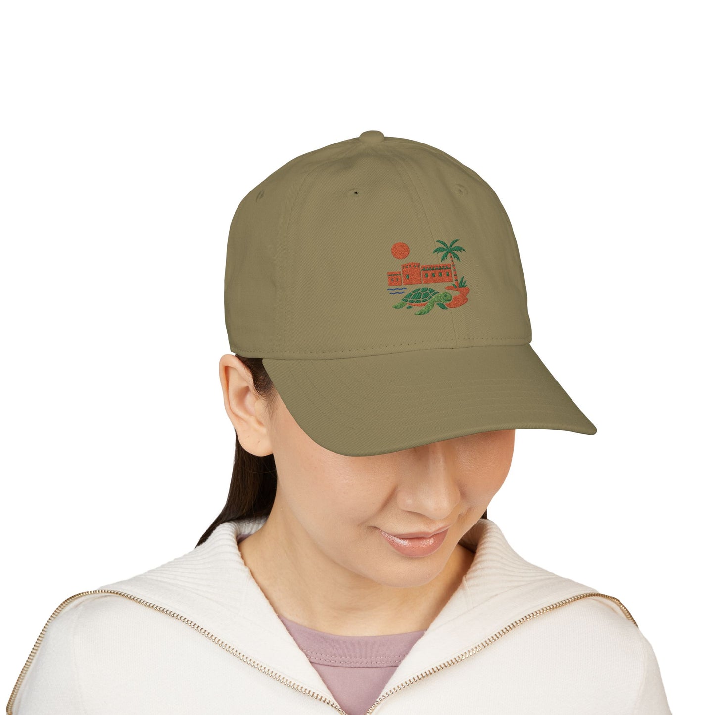 Dry Tortugas Turtle - Organic Baseball Cap