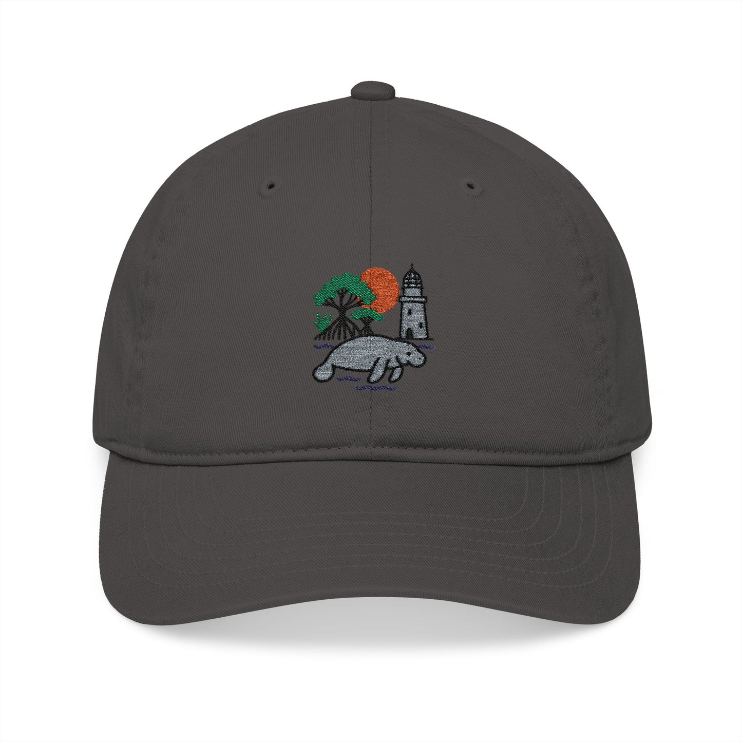 Biscayne Manatee - Organic Baseball Cap