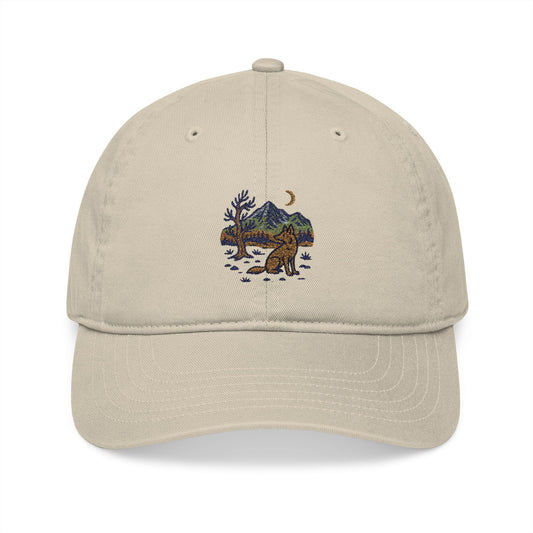 Great Basin Moonlight Coyote – Organic Baseball Cap