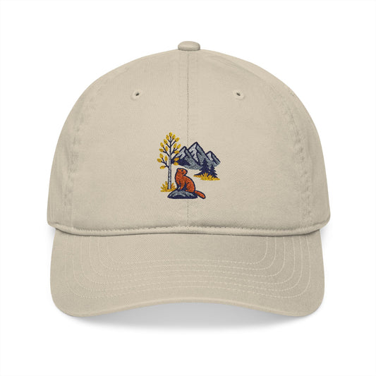 Rocky Mountain Marmot - Organic Baseball Cap