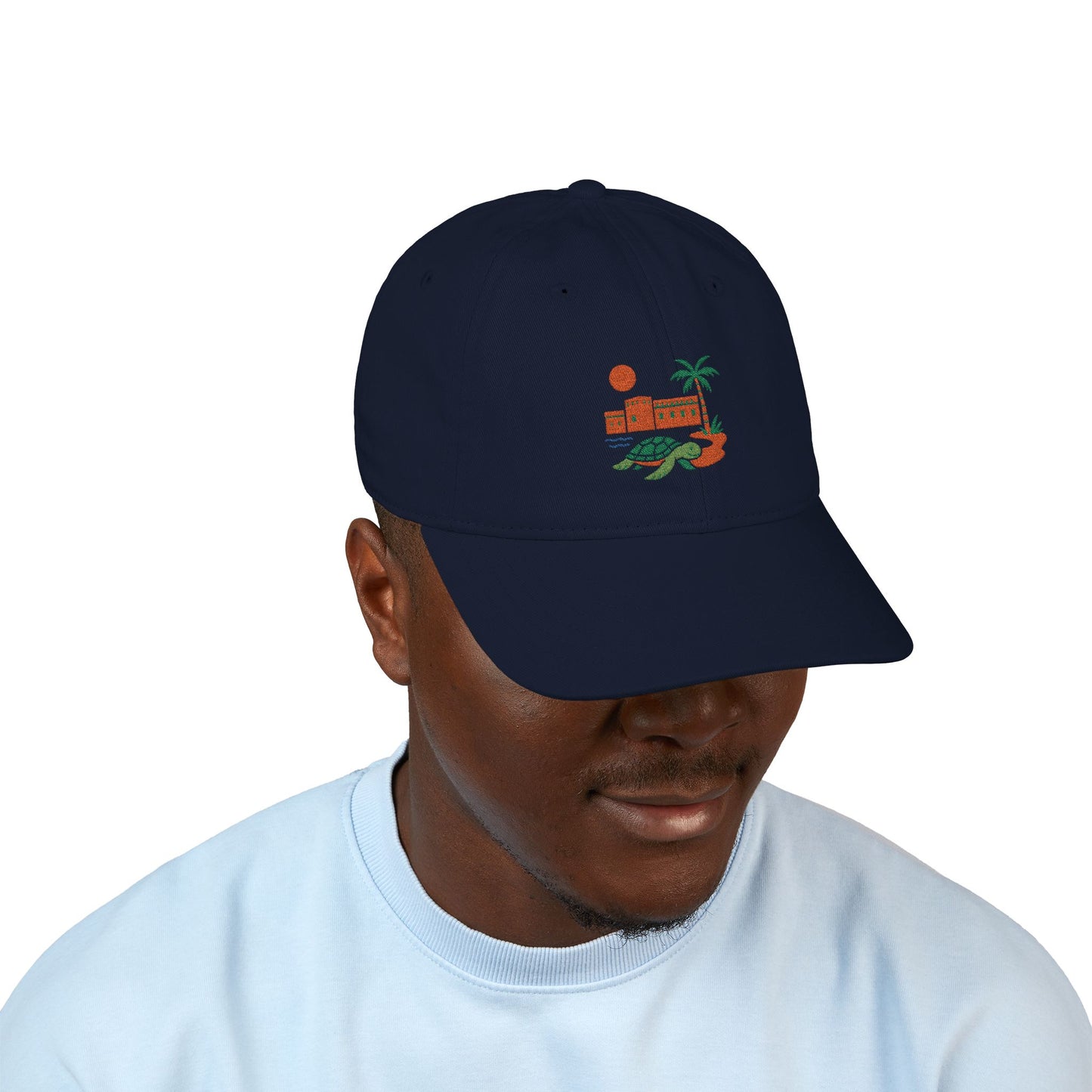 Dry Tortugas Turtle - Organic Baseball Cap