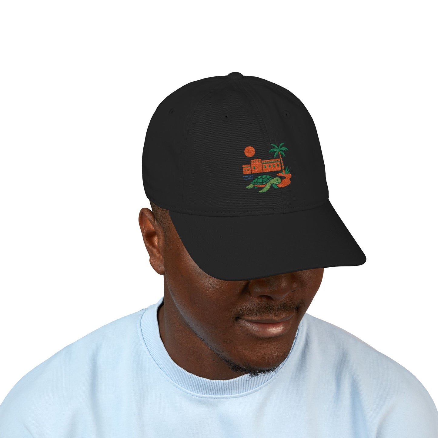 Dry Tortugas Turtle - Organic Baseball Cap