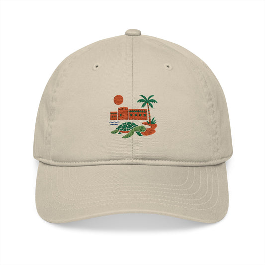 Dry Tortugas Turtle - Organic Baseball Cap