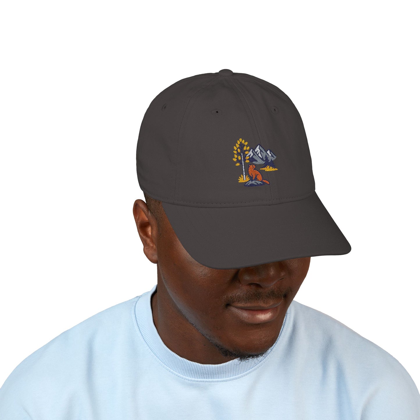 Rocky Mountain Marmot - Organic Baseball Cap